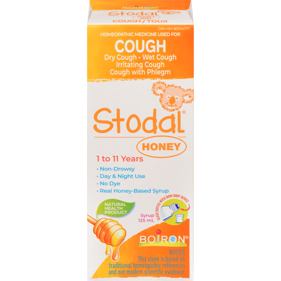 Boiron Stodal Honey For Dry Or Wet Cough 125 ml, $7.19/100ml