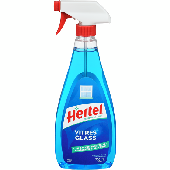 Hertel Nettoyant pour vitres et surfaces sans marques 700 ml, 0,54 $/100ml