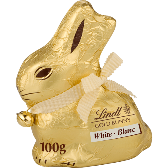 Lindt GOLD BUNNY White Chocolate Easter Bunny 100 g, $8.49/100g