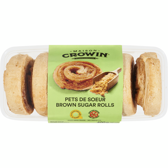 null Brown Sugar Rolls 400 g, $1.25/100g