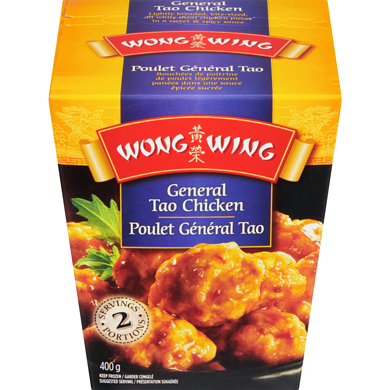 Wong Wing General Tao Chicken 400 g, $2.62/100g