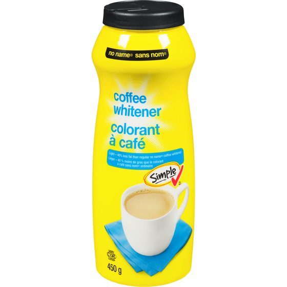 No Name Light Coffee Whitener 450 g, $0.78/100g
