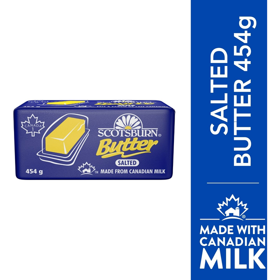 Scotsburn Salted Butter 454 g, $1.76/100g