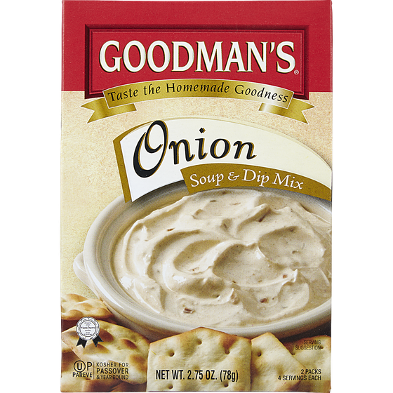 Goodman's Kosher Onion Soup 78 g, $6.40/100g
