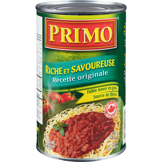 Primo Sauce pour pâtes Riche et savoureuse recette originale 680 ml, 0,56 $/100ml