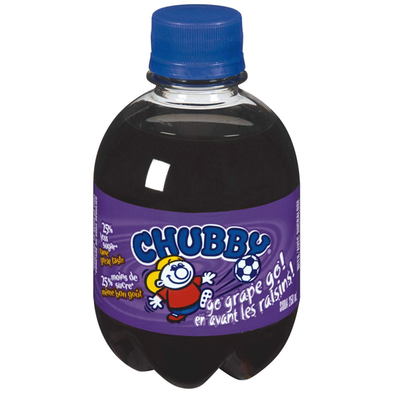 Chubby Drink, Grape 250 ml, $0.20/100ml