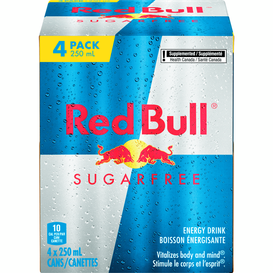 Red Bull Energy Drink Sugarfree™ 4x250.0 ml, 1,20 $/100ml