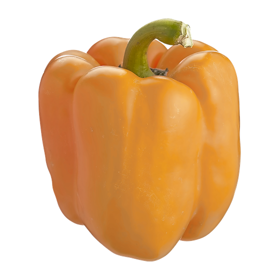null Greenhouse Peppers, Orange $11.00/1kg $4.99/1lb
