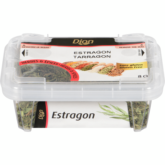 Dion Moutarde de Dijon à l’estragon 8 g, 50,00 $/100g