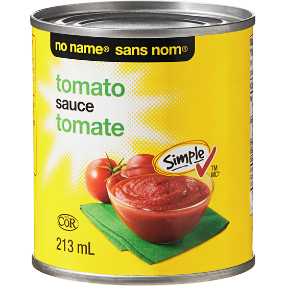 No Name Tomato Sauce 213 ml, $0.84/100ml