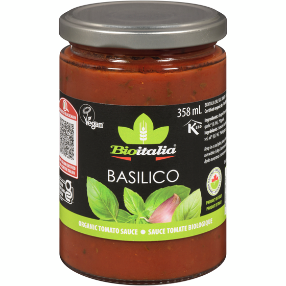 Bioitalia Organic Basil Sauce 358 ml, $2.23/100ml