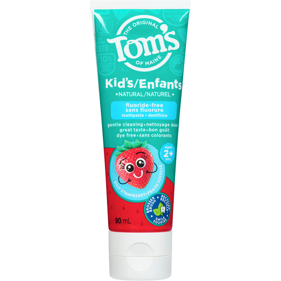 Tom’s of Maine Dentifrice Silly fraise 90 ml, 7,21 $/100ml