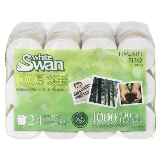 White Swan Papier hygiénique (24 rouleaux) 1 ea