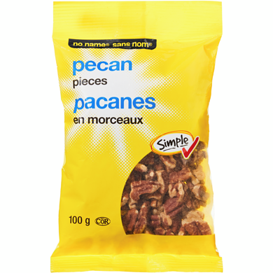 No Name Pecan Pieces 100 g, $6.00/100g