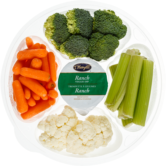null Veggie Platter, Small (Cauliflower, Broccoli, Carrots, & Celery) 741 g, $2.02/100g