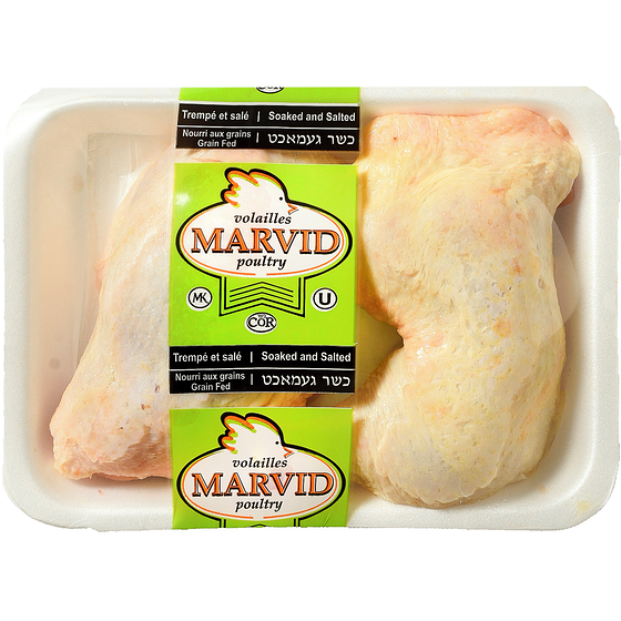 Marvid Poultry Kosher Chicken Legs $12.10/1kg $5.49/1lb
