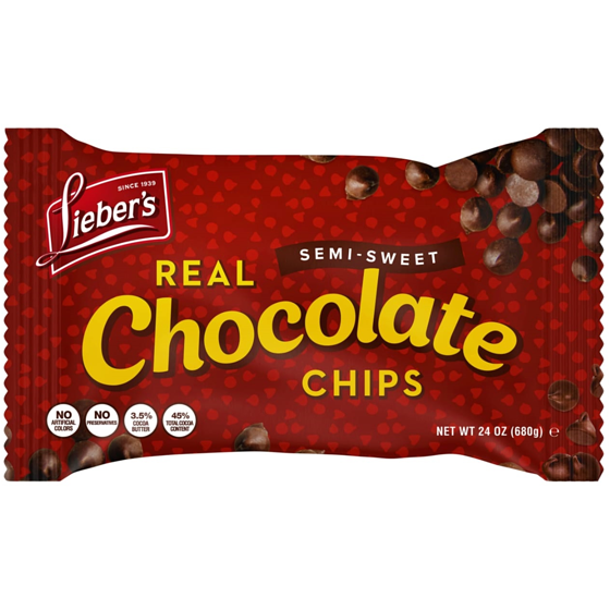 Lieber’s Pépites de chocolat 255 g, 4,70 $/100g