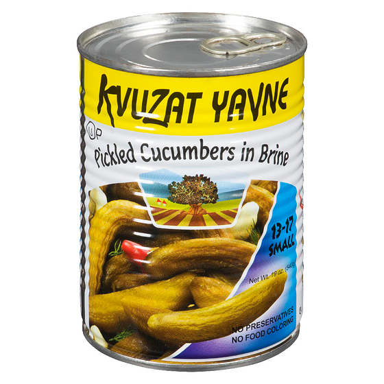 Kvuzat Yavne Cucumbers in Brine 540 g, $1.11/100g