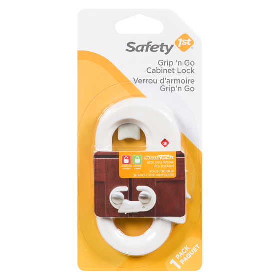 Safety First Grip 'N Go Cabinet Lock 1 ea, $4.99/1ea