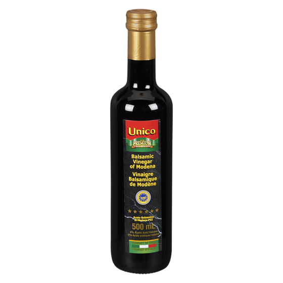 Unico Balsamic Vinegar 500 ml, $1.00/100ml