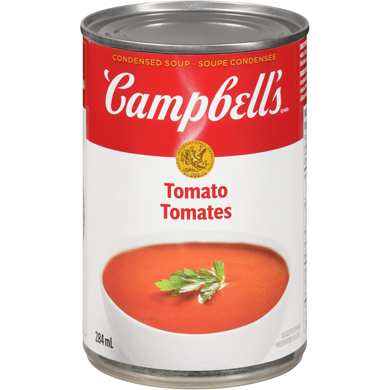 Campbell's Condensed Soup Tomato 284 ml, $0.88/100ml