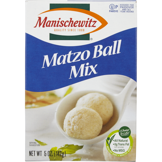 Manischewitz Mélange pour boulettes de matzo casher 142 g, 1,75 $/100g