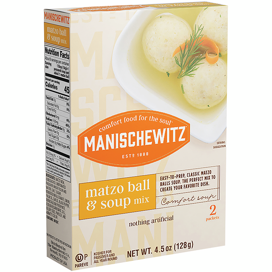 Manischewitz Kosher Matzo Ball Soup Mix 128 g, $1.02/100g