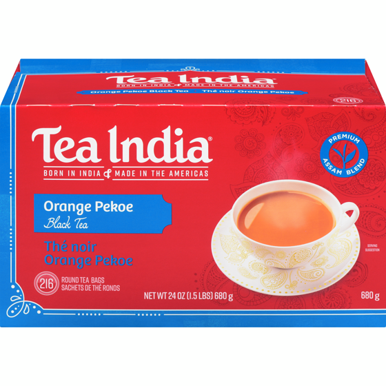 Tea India Thé orange pekoe 681 g, 1,47 $/100g