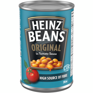 Heinz Fèves Originales Sauce Tomate 398 ml, 0,83 $/100ml