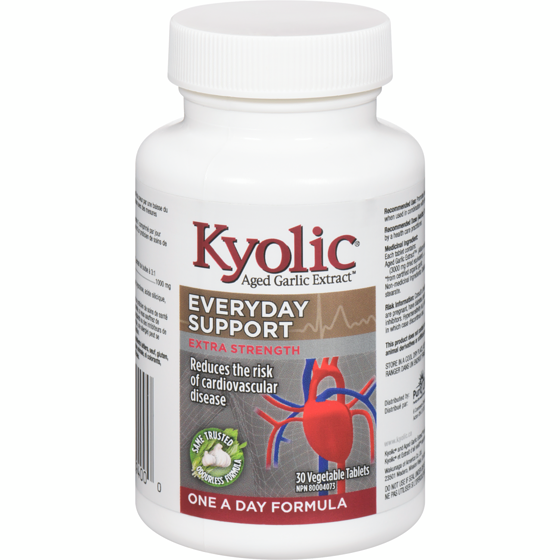 Kyolic Aged Garlic Extract, Everyday Support 30 ea, $0.53/1ea