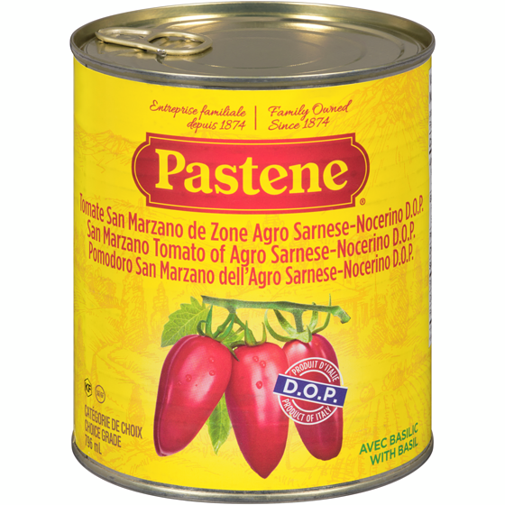 Pastene San Marzano Tomatoes 796 ml, $0.85/100ml