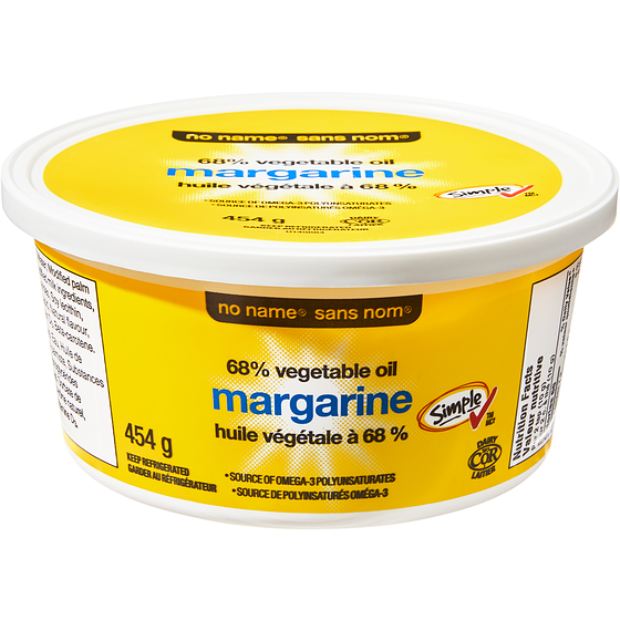 No Name Margarine 454 g, $0.66/100g
