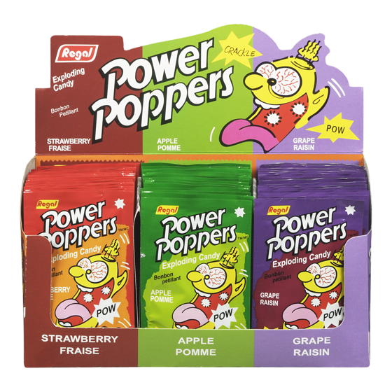 Regal Power Poppers 48x1.0 ea, $0.38/1ea