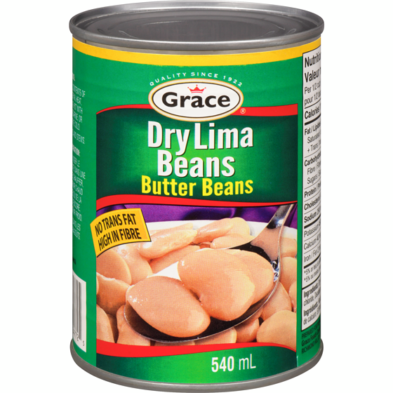 Grace Butter Beans 540 ml, $0.55/100ml