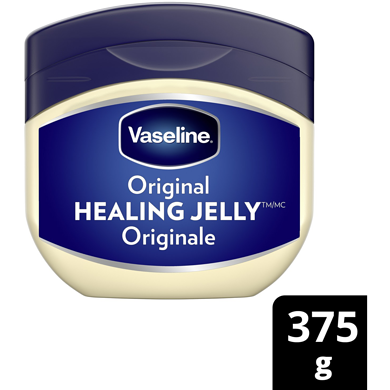 Vaseline Gelée de Pétrole Healing Jelly Originale pure à 100 % 375 g, 1,60 $/100g
