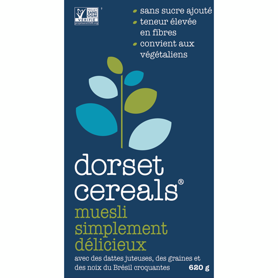 Dorset Muësli Simply Delicious 620 g, 1,18 $/100g