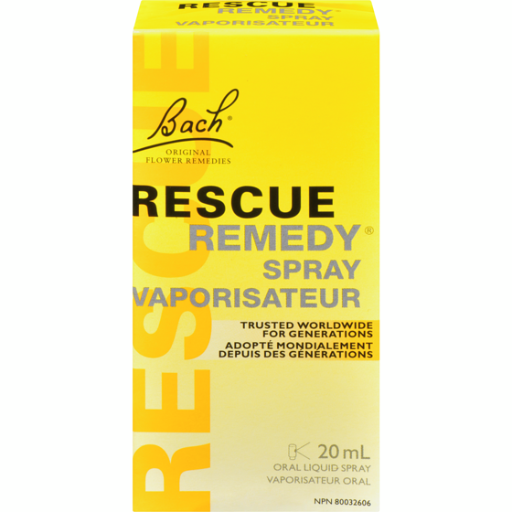 Bach Rescue Remedy en vaporisateur 20 ml, 84,95 $/100ml
