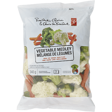 President's Choice Vegetable Medley 340 g, $1.76/100g