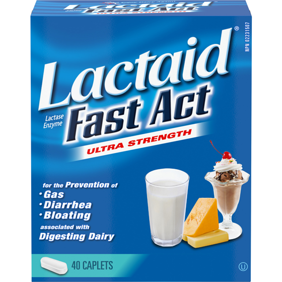 Lactaid Fast Act, Ultra Strength 40 ea, $0.75/1ea