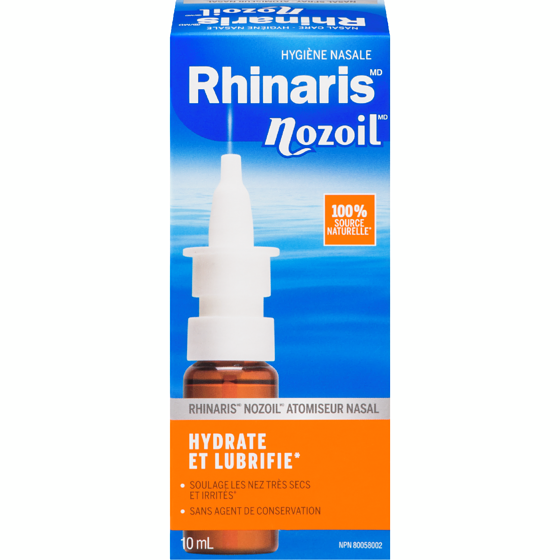 Rhinaris Atomiseur nasal Nozoil 10 ml, 179,90 $/100ml