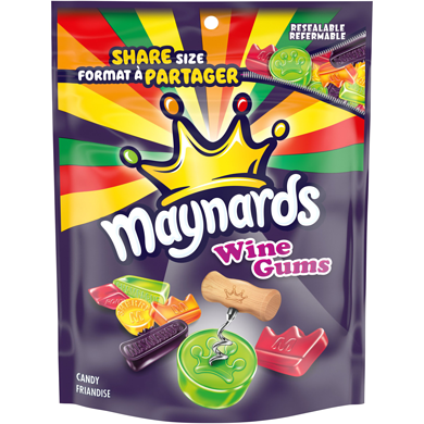 Maynards Wine Gums Assorted Soft Candy 315 g, $1.11/100g