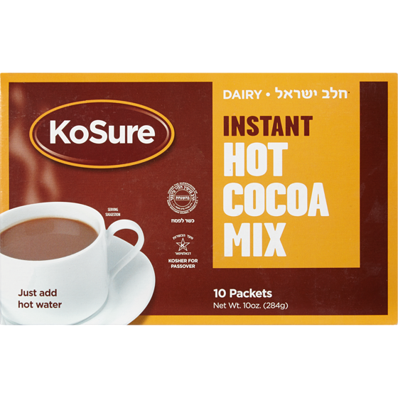 KoSure Poudre pour chocolat chaud 10x28.0 g, 4,82 $/100g