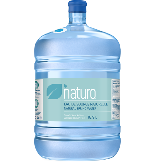 null Naturo Spring Water Naturelle 18 l, $0.04/100ml