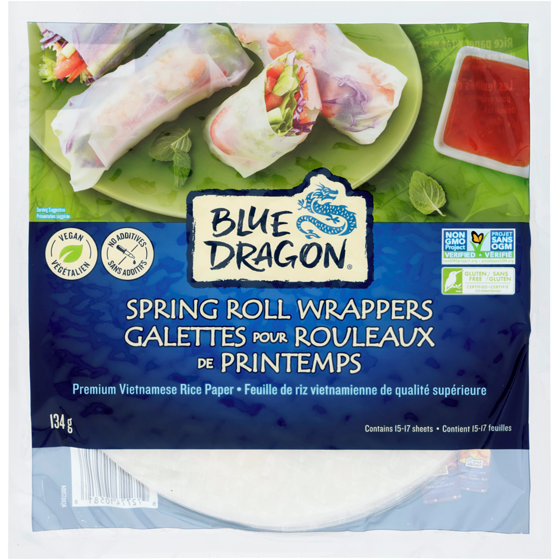 Blue Dragon Spring Roll Wrappers 134 ml, $3.72/100ml
