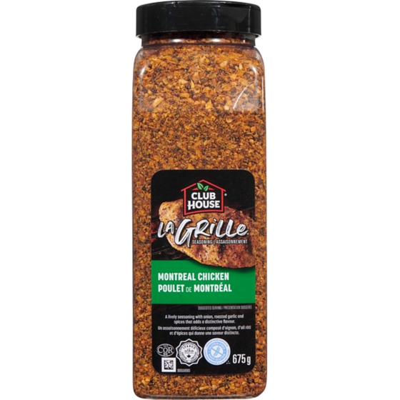 Club House Montreal Chicken Seasoning 675 g, $2.22/100g