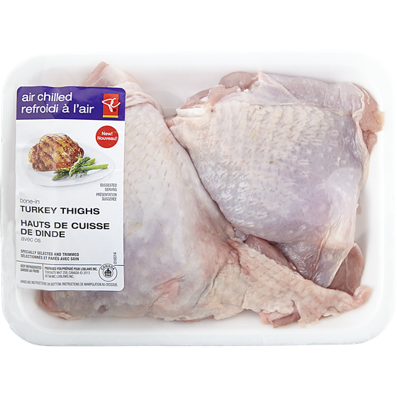 null Turkey Thighs $9.68/1kg $4.39/1lb