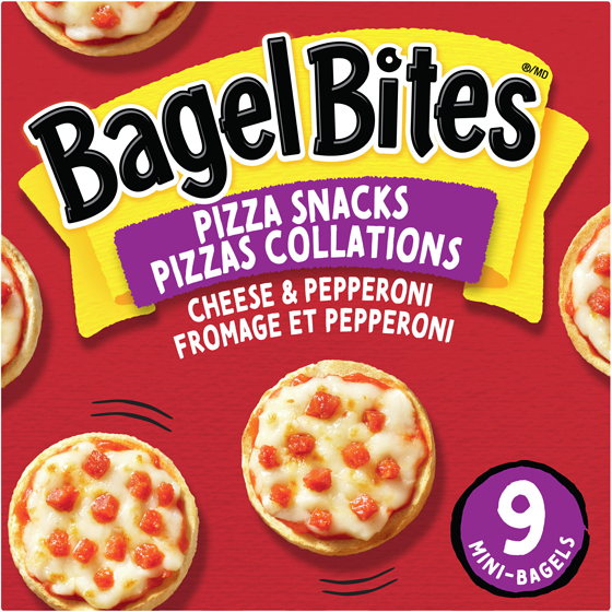 Bagel Bites Cheese & Pepperoni Frozen Pizza Snacks 198 g, $2.02/100g