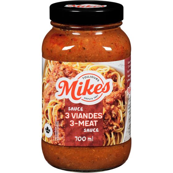 Mikes 3 Meat Sauce 700 ml, $1.00/100ml