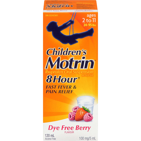 Motrin Children's Fever & Pain Relief Liquid 120 ml, $10.41/100ml