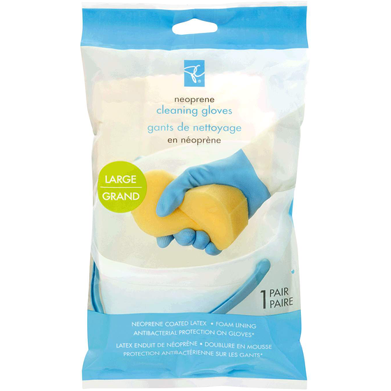 President's Choice Neoprene Cleaning Gloves, Large 1-Pair 1 ea, $4.49/1ea